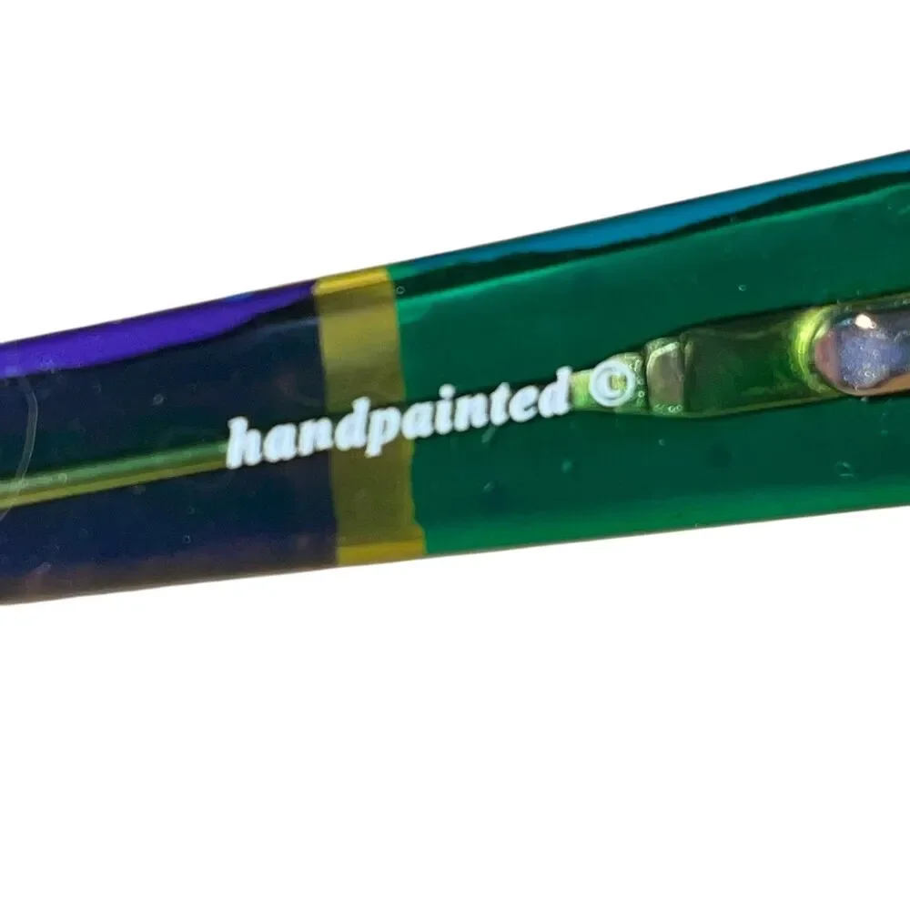 Authentic RONIT FURST 3784 54 15 13 Hand painted Eyeglasses Frame